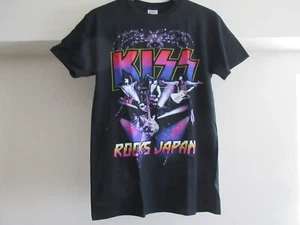 KISS Rocks Japan I Was There Tour 2013 Japan Black T-Shirt Tee - Picture 1 of 6