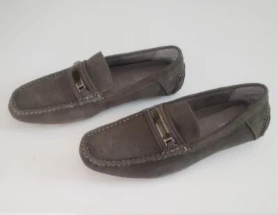 Calvin Klein Men's Suede Slip On Casual Loafer Shoes Size 10M Beige - Image 1 of 4