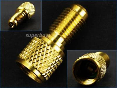 1/2'' ACME Female To 1/4'' SAE Male Reducer Fitting AC Air Con Bit Adaptor Joint - Image 1 of 4