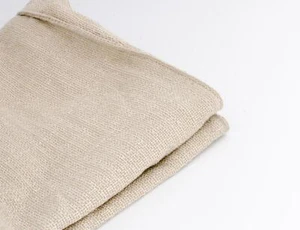 IKEA Vallentuna Bezug Sitzelement 80x80cm Hillared beige Hocker mit Aufbewahrung - Bild 1 von 7