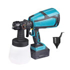 1000ML Cordless Electric Paint Spray Gun Portable Home DIY Craft Tool (US plug)