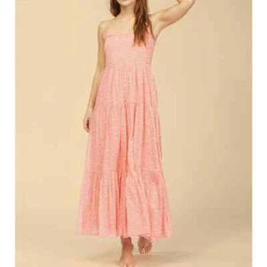 NWT Billabong x Wrangler Prairie Days Eco Cotton Dress in Vintage Rose (Size L) - Picture 1 of 12