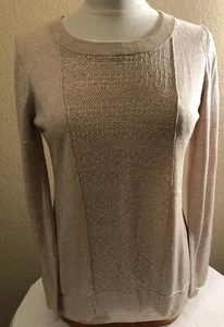 Belldini Beige High Low Pullover Gr. Large - Bild 1 von 5