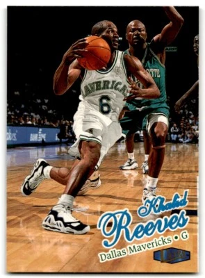1997-98 Ultra Fleer Khalid Reeves Dallas Mavericks #54 - Image 1 of 2