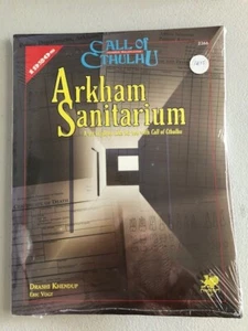 Call of Cthulhu RPG Arkham Sanatarium años 20 Player Aids 2366 Chaosium Shrinkwrap - Imagen 1 de 1