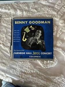 Benny Goodman The Famous 1938 Carnegie Hall Jazz Concert  2 LP  COLUMBIA SL-160 - Foto 1 di 11
