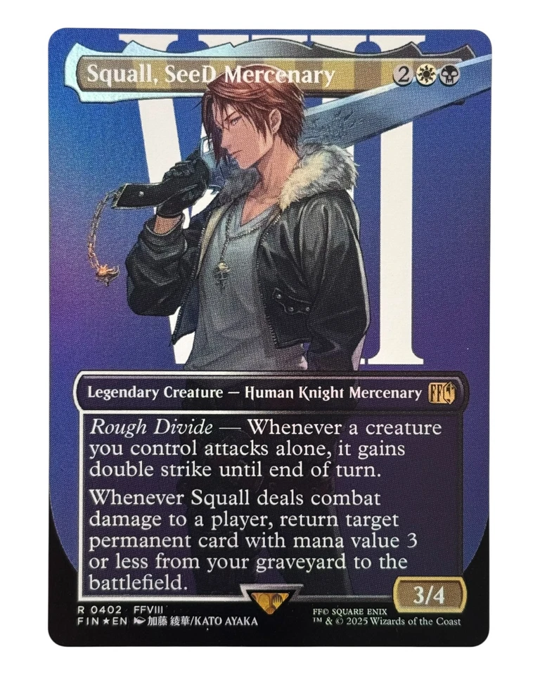 MTG | Squall, SeeD Mercenary | Final Fantasy | NM | Foil | English - Image 1 of 1