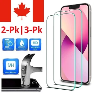 Tempered Glass Screen Protector for iPhone 13 / 13 Pro / 13 Mini / 13 Pro Max - Picture 1 of 5
