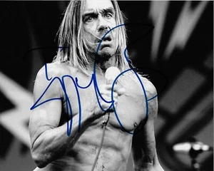 Iggy Pop Autographed 8x10 Glossy Photo Reproduction - Picture 1 of 1