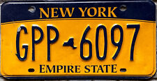 TARGA auto USA Americana ORIGINALE Stato NEW YORK Empire Sta...