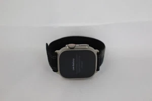 Unlocked Apple Watch Ultra 49MM Titanium Canvas Band MQET3LL/A *PARTS* #19315 - Photo 1 sur 8