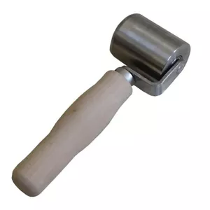 Rullo di cucitura in acciaio inox manico 65 mm per saldatori vinile nastro tetto PVC TPO - Foto 1 di 7