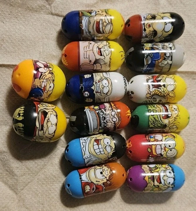 Moose Toys 2010 Mighty Beanz Assorted Lot of 14 with Rares + 1 Bean FREE, NICE - Image 1 of 2