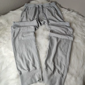 LACOSTE Nachtwäsche Hose Piqué Strick gerade Gummibund Taschen Loungewear Medium - Bild 1 von 8