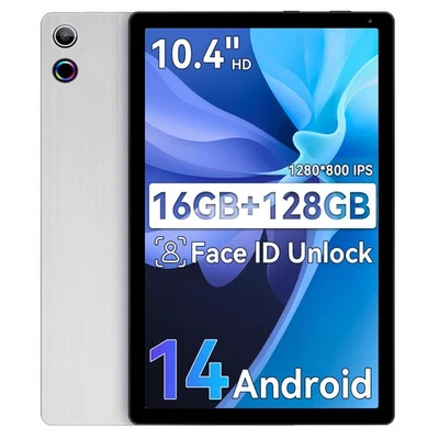 10.36 Inch Android 14 Tablet 16GB RAM 128GB ROM Octa-Core Face ID, Wi-Fi 6 - Image 1 of 4