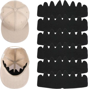 6PCS Cappello Fodere Sudore per Cappellini Lavabili Inserti Riutilizzabili per Protezione Sudore - Foto 1 di 7