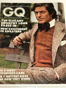 GQ GENTLEMEN'S QUARTERLY MAGAZINE SEPTEMBER 1973 VOLUME 43 NO 5 VINTAGE - Imagen 1 de 14