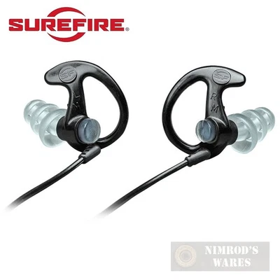 SureFire EP5 Sonic Defenders MAX EarPlugs 26-dB NRR EP5-BK-MPR FAST SHIP - Image 1 of 2