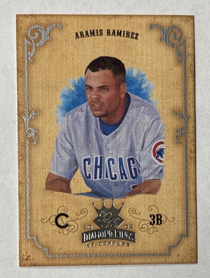 2004 Donruss Diamond Kings Silver 21/50 Aramis Ramirez #74 Ungraded - Image 1 of 2