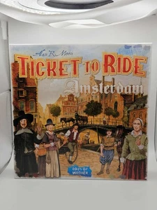 Ticket To Ride Amsterdam Board Game by Days of Wonder OPEN BOX COMPLETE - Picture 1 of 7