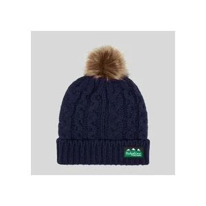 Sombrero Bobble Ridgeline Nordick Mancha - Pompón de Piel Fuax - Azul Marino/Teca - Talla Única - Imagen 1 de 9