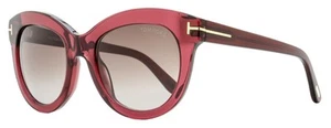 Tom Ford Odette Sunglasses TF1189 69T Bordeaux 53mm FT1189 - Picture 1 of 3