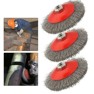 Juego de cepillos profesionales de rueda de alambre para taza para preparación de superficies metálicas - Imagen 1 de 12