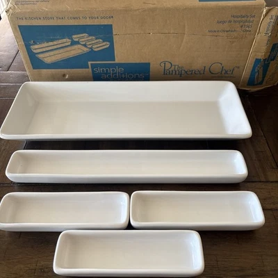PAMPERED CHEF Simple Additions Hospitality Set #1945 - Image 1 of 4