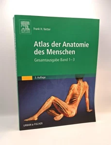 Frank H. Netter, Atlas der Anatomie des Menschen - Gesamtausgabe Band 1-3 in ein - Bild 1 von 1