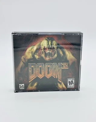 DOOM 3 (ID Software PC CD-ROM 2004) Video Game w/ Serial Key (L - Image 1 of 4