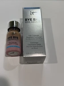 IT Cosmetics Bye Bye Breakout Full Coverage Treatment Concealer New In TAN - Picture 1 of 3