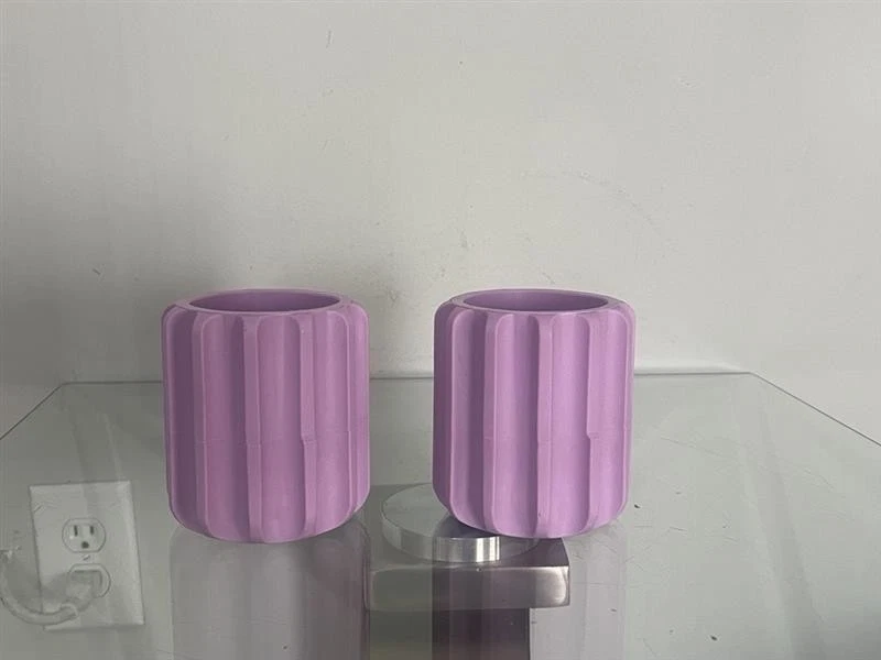 Beckman 349945 Purple 500mL Centrifuge Adapter  (2) used   -35p - Image 1 of 1