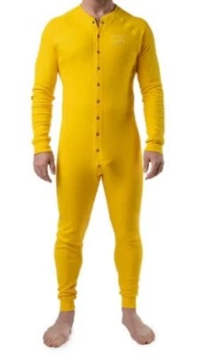 TRAJE DESAGRADABLE PIG UNION ELÉCTRICO AMARILLO MEDIANO Foto 1 de 2