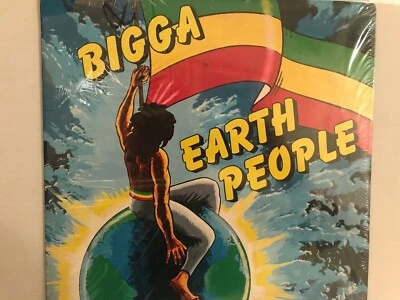 BIGGA        LP         EARTH   PEOPLE   ( PARTIAL  SEALED ) - Image 1 of 2