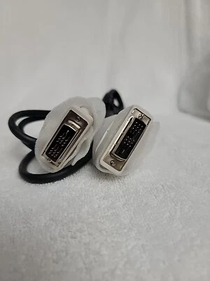DVI Cable M-M DVI-D Single Link Male to Male Cord 18-Pin Monitor Cable 6 Feet  - Image 1 of 2