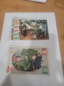 Set of Two 1960s R.J. Reynolds Post Cards - Picture 1 of 4