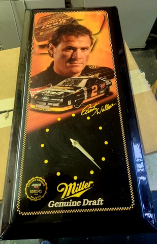 VTG Rusty Wallace NASCAR  Miller Racing Limited Edition Low No. 141 Jebco Clock Cover