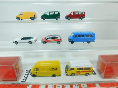 BO932-0,5# 8x Herpa 1:87 MB-Modello: 041911 ADAC+4123 Post+Vito Ecc, S.G.+2x Box - Immagine 1 di 4