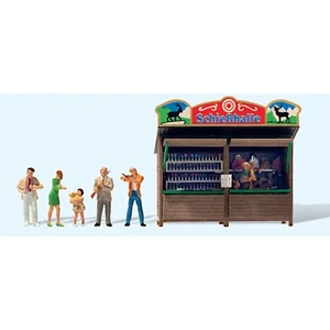 Preiser Figuren 24694 Kirmesbude Schießhalle 1:87 für Kirmes etc. NEU OVP - Bild 1 von 1