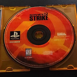 Soviet Strike PlayStation 1 lose Disc, gereinigt & getestet, Jewel Case dabei - Bild 1 von 9