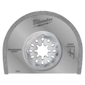 Milwaukee Multitool Starlock Sägeblatt Diamant Entfernen von Fugen 75x25x1.2mm