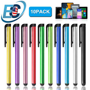 10pcs Stylus Pen Universal Capacitive Touch Screen Fr iPad iPhone Tablet Samsung