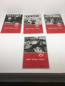 Boy Scouts Merit Badge Series 1939-1954 Lot  - Picture 1 of 12