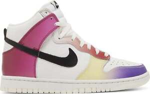 [FD0802-100] Womens Nike DUNK HIGH 'MULTI-COLOR GRADIENT'