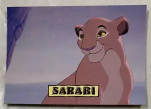 Disney 1994 THE LION KING Series 1 Trading Card #68 SARABI - Picture 1 of 2
