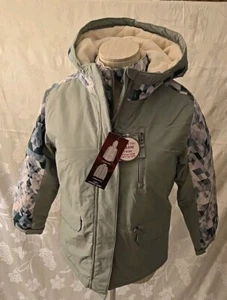 Swiss Tech Girls Green & White 3-in-1 Systems Winter Jacket Coat Size Small 6/6x - Picture 1 of 7