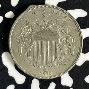 1868 U.S. 5 Cents Shield Nickel Lot#A7094 - Picture 1 of 2