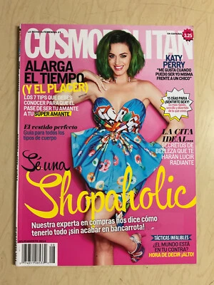 july august 2014 Cosmopolitan Espanol Katy Perry sexy cover + Amor & Sexo - Image 1 of 4