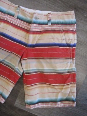 Ralph Lauren Denim Supply Aztec Mexican blanket stripe flat front shorts 29 - Image 1 of 4