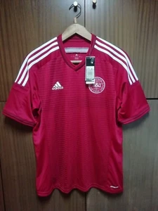 Denmark BNWT Home 2014 2015 Adidas L Shirt Jersey Football Soccer New Camiseta - Picture 1 of 11
